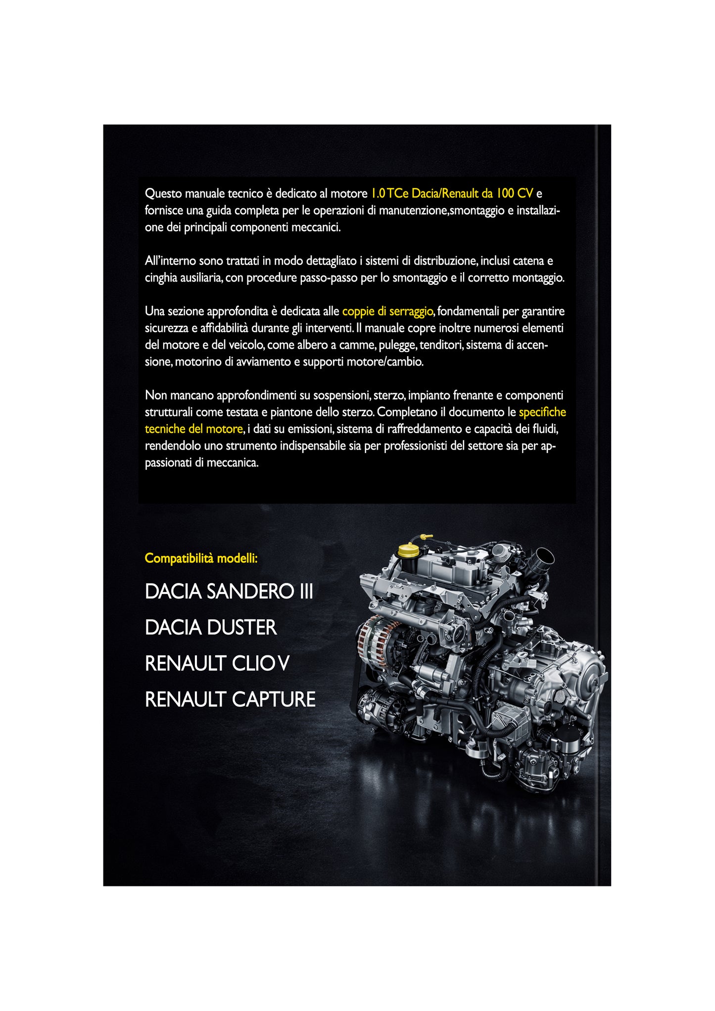 Manuale di Officina - Renault/Dacia 1.0 Tce 100 CV