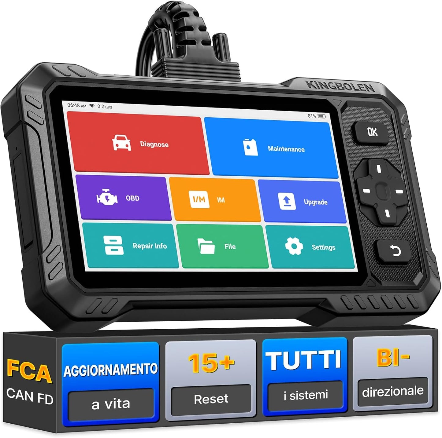 KINGBOLEN S6 Elite Diagnosi Auto  - OFFERTA